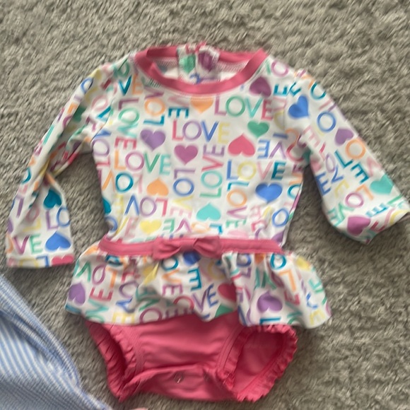 Set of 3 Ruffle Butts Baby Swim, 6 - 12 Months - Picture 3 of 4